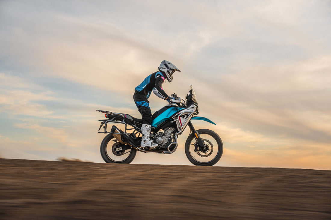 π Conquer More with the All-New CFMOTO 450MT