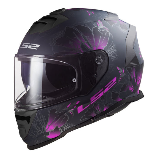 LS2 Storm 2 Helmet Burst Pink/Blk/Grey