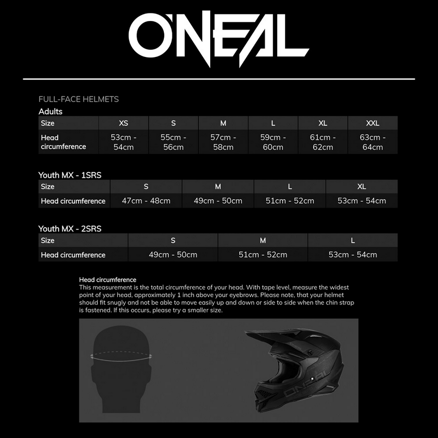 ONEAL 3SRS HELMET