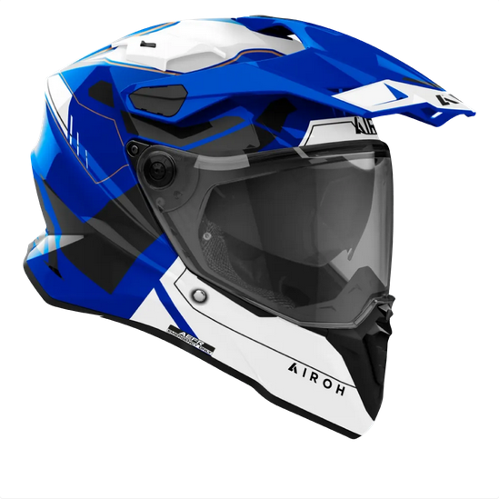 Airoh Commander 2 'Reveal' Blue Gloss