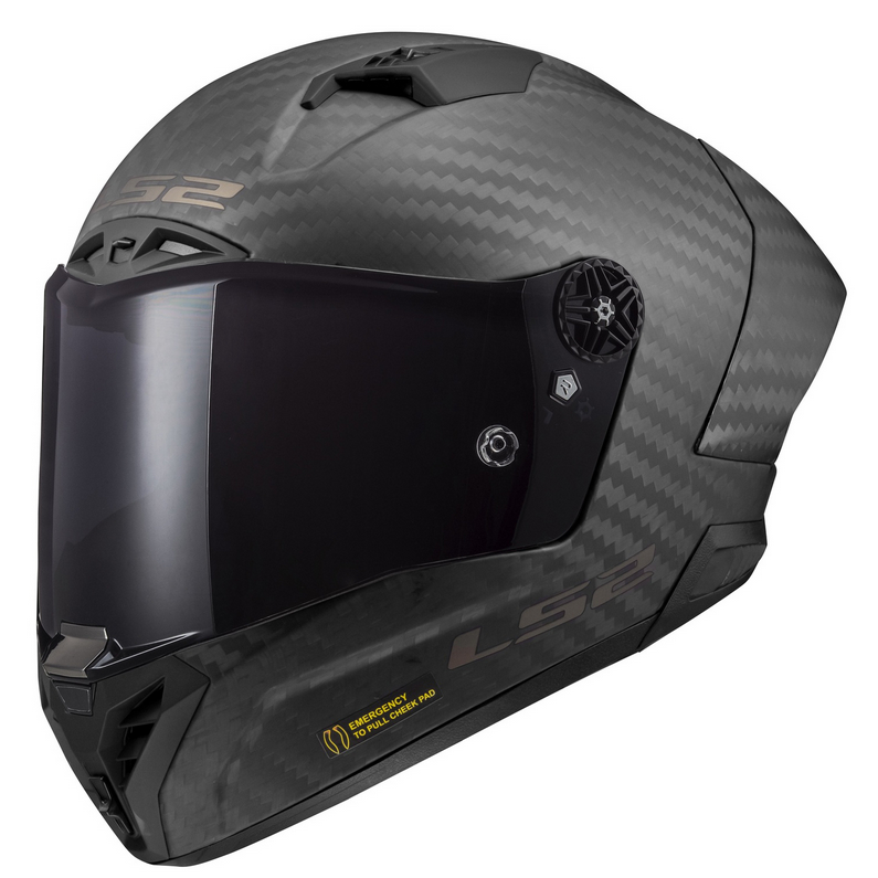 LS2 THUNDER GP PRO (FIM) MATT BLACK