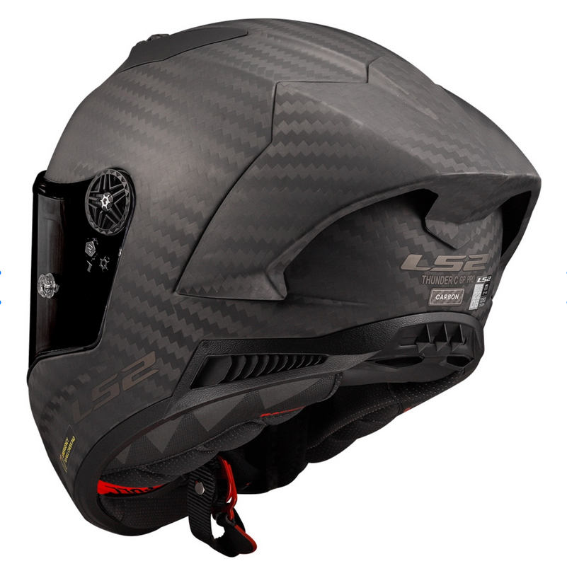 LS2 THUNDER GP PRO (FIM) MATT BLACK