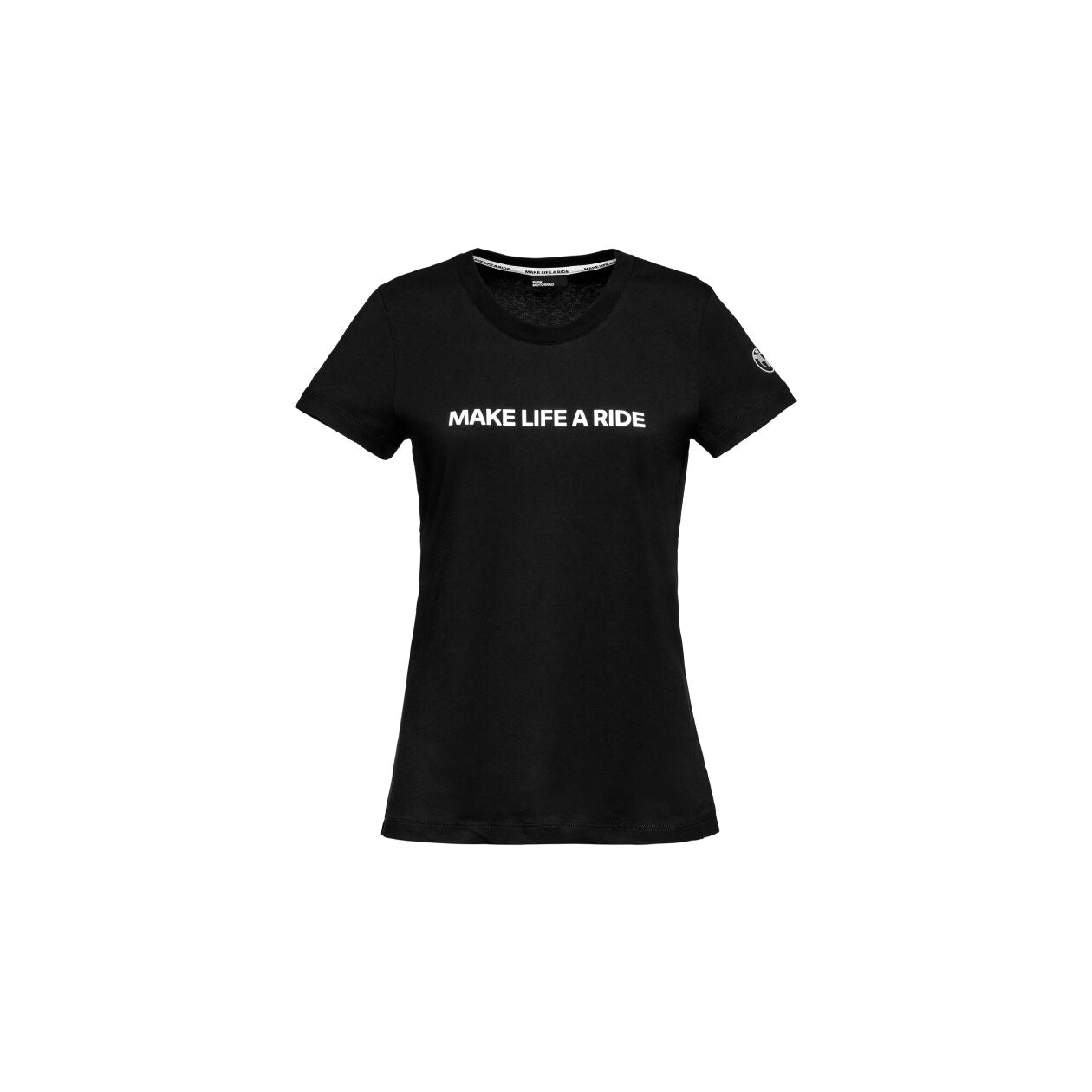 BMW Make Life a Ride T-Shirt - Black - WOMENS – MotoAdelaide