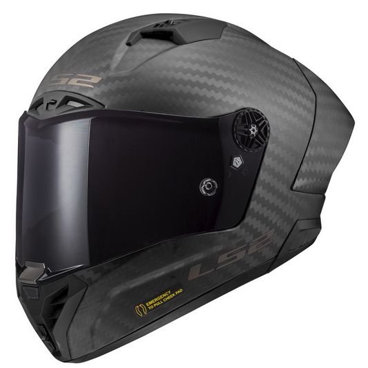 LS2 THUNDER GP PRO (FIM) MATT BLACK