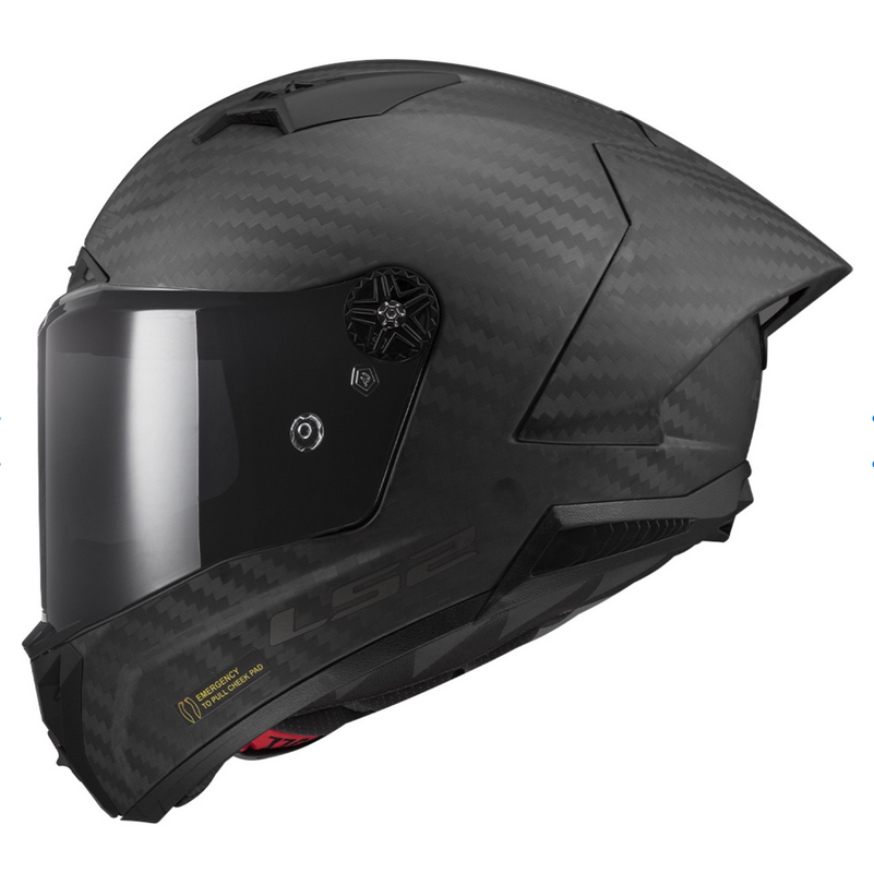 LS2 THUNDER GP PRO (FIM) MATT BLACK