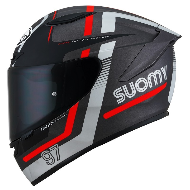SOUMY TRACK-1 NINETY SEVEN GUN METAL / RED